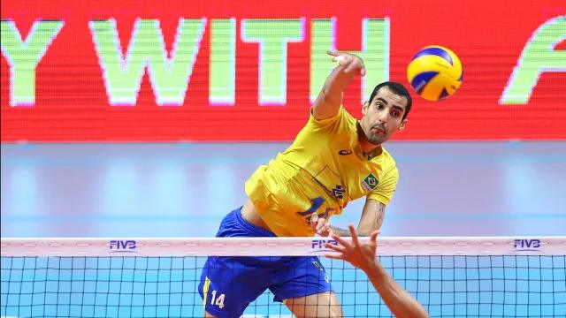 Brasil vira sobre a Argentina e segue invicto na Liga das Nações de vôlei