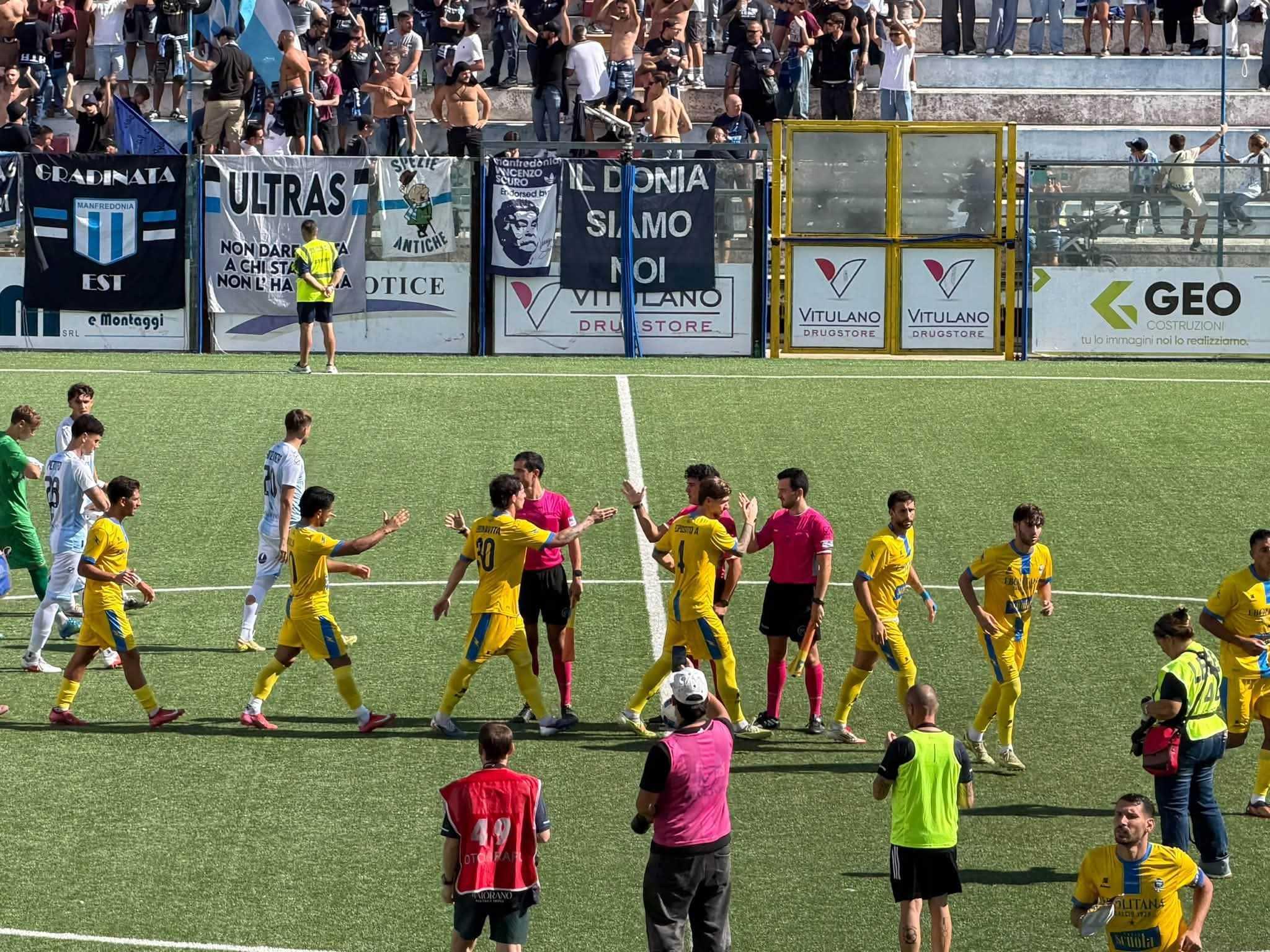 Serie D: l’Ebolitana affonda a Manfredonia