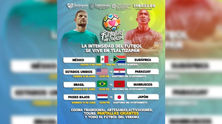 ¡Tlaltizapán vibra con 'Futboleros de Corazón'! Transmisiones deportivas en vivo este verano