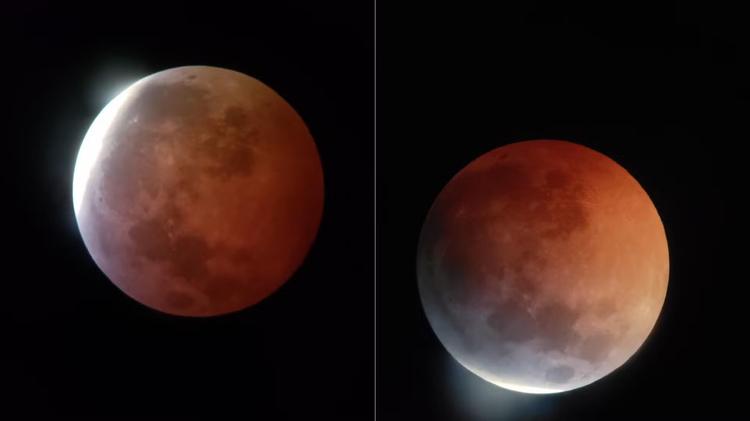 Eclipse 'quase' total da Lua: veja FOTOS do fenômeno pela Paraíba