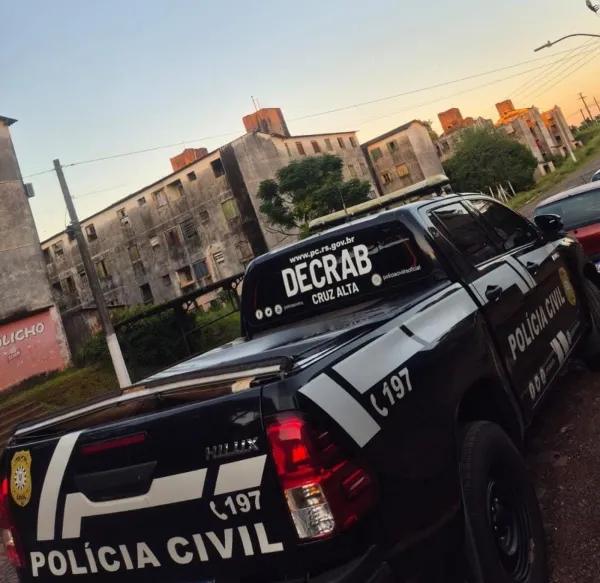 4ª DECRAB de Cruz Alta faz buscas e avança para esclarecer roubo rural em Panambi