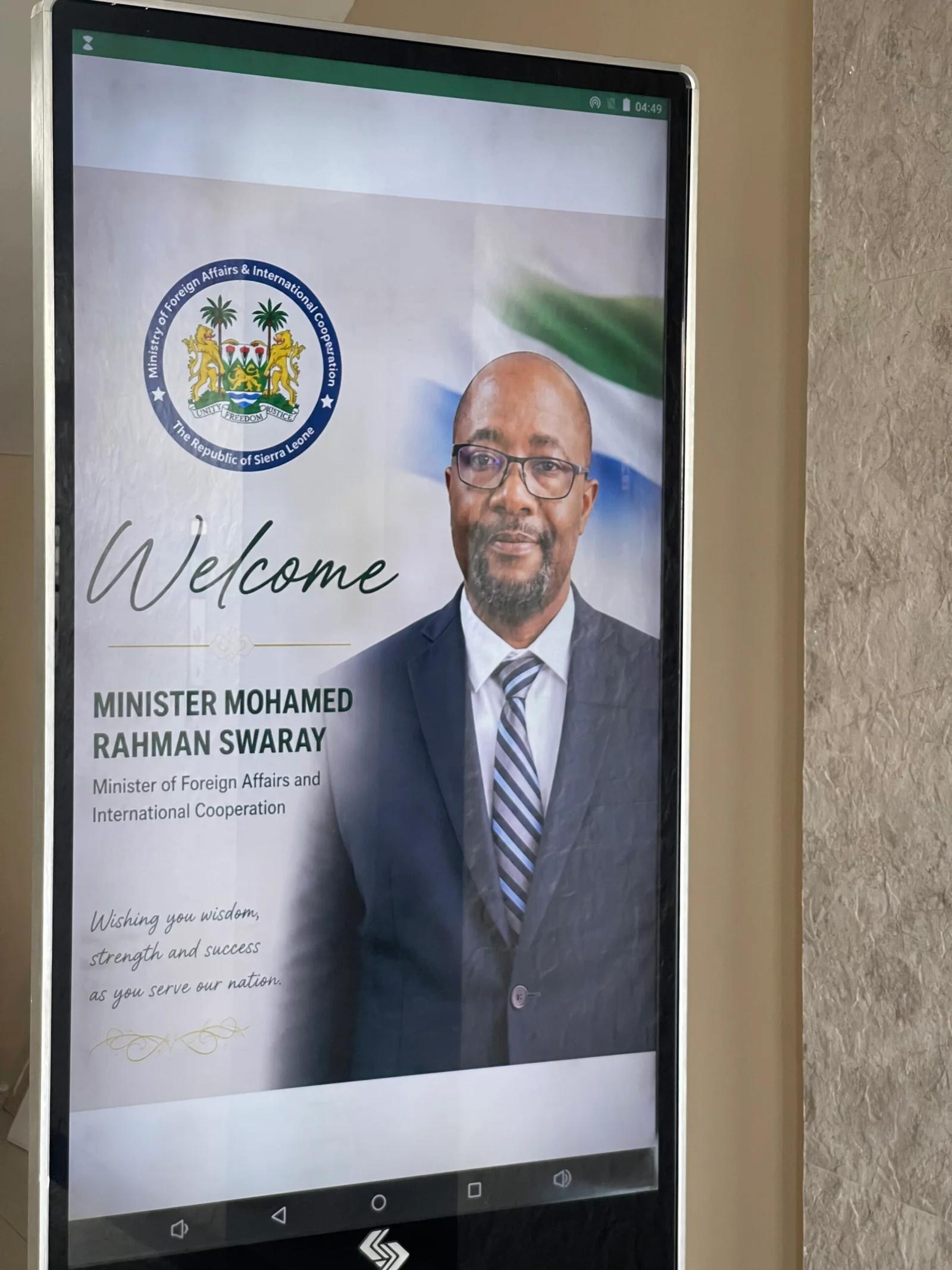 Swarray Takes Over Foreign Affairs Ministry, Pledges to weBuild on Kabba’s Diplomatic Gains