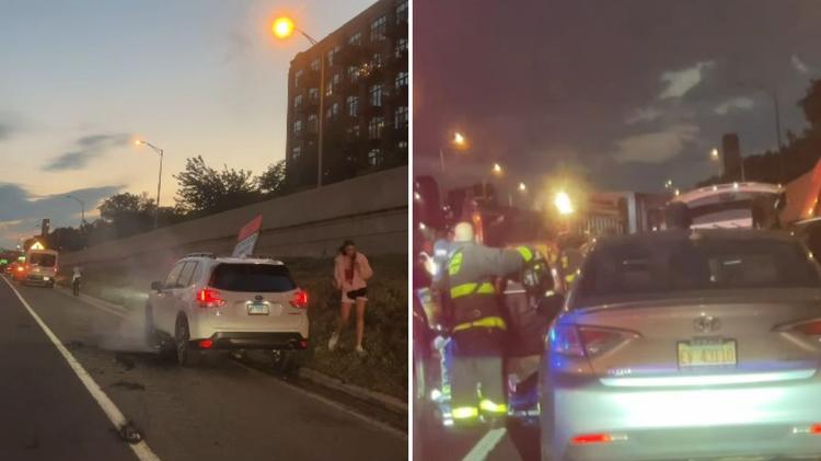Mulher que convulsionou enquanto dirigia é socorrida após oração de cristãos em rodovia