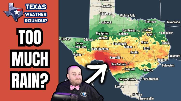 Multi-Day Heavy Rain Raises Texas Flooding Risk