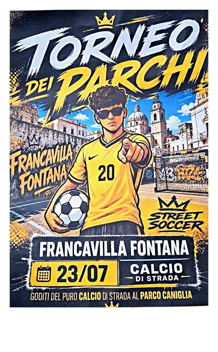 Francavilla Fontana, arriva il “Torneo dei Parchi”