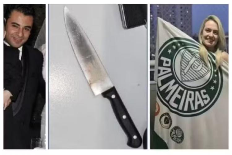 Empresário corintiano deve ser julgado nesta segunda por matar esposa palmeirense com 8 facadas após briga por futebol