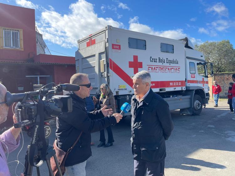 Cruz Roja Cádiz entrega electrodomésticos y material sociosanitario a familias afectadas por el temporal gracias a la ayuda del Consejo General de Enfermería y del Colegio de Enfermería de Cádiz