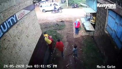 CCTV Footage of Landcruiser That Donated Fake Ruto Food Emerges