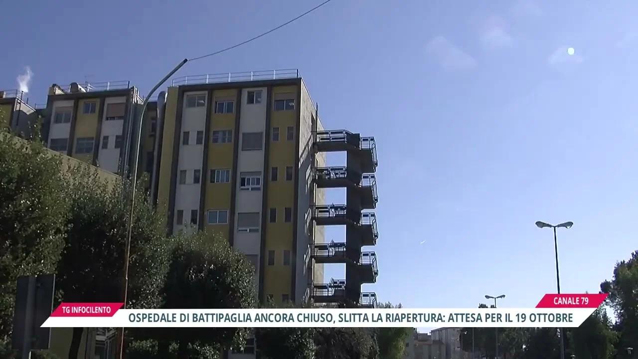 Ospedale Battipaglia: slitta la riapertura del Santa Maria della Speranza