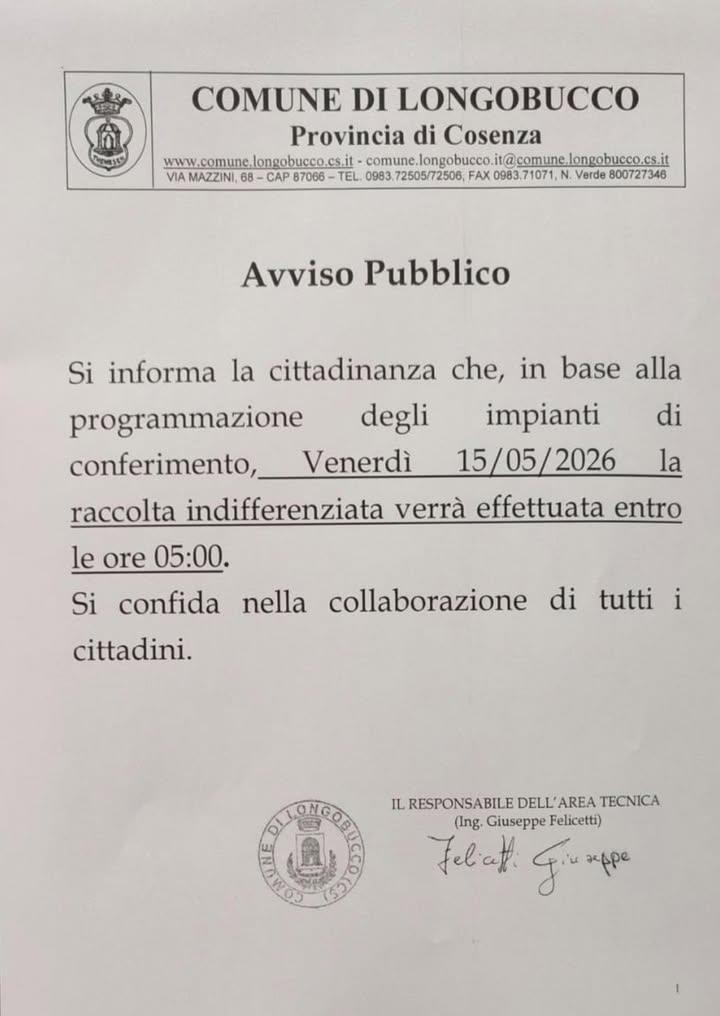 Comune di Longobucco Posted