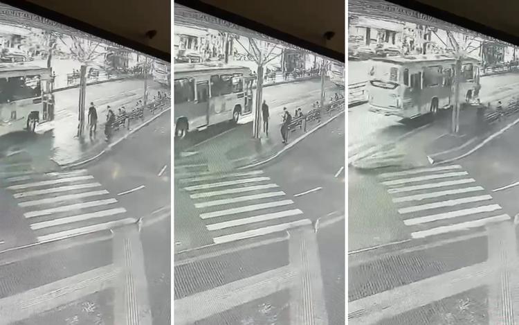 Homem morre após cair em terminal e ser atropelado por ônibus em Franca, SP; vídeo