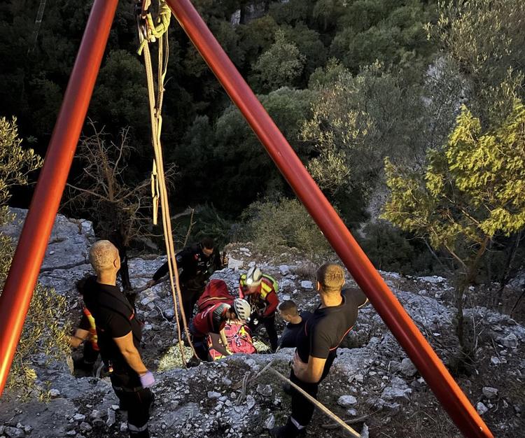 Il chute de huit mètres d’une barre rocheuse à La Colle-sur-Loup