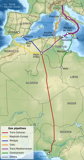 Les enjeux géostratégiques du gazoduc&nbsp;Nigeria-Europe