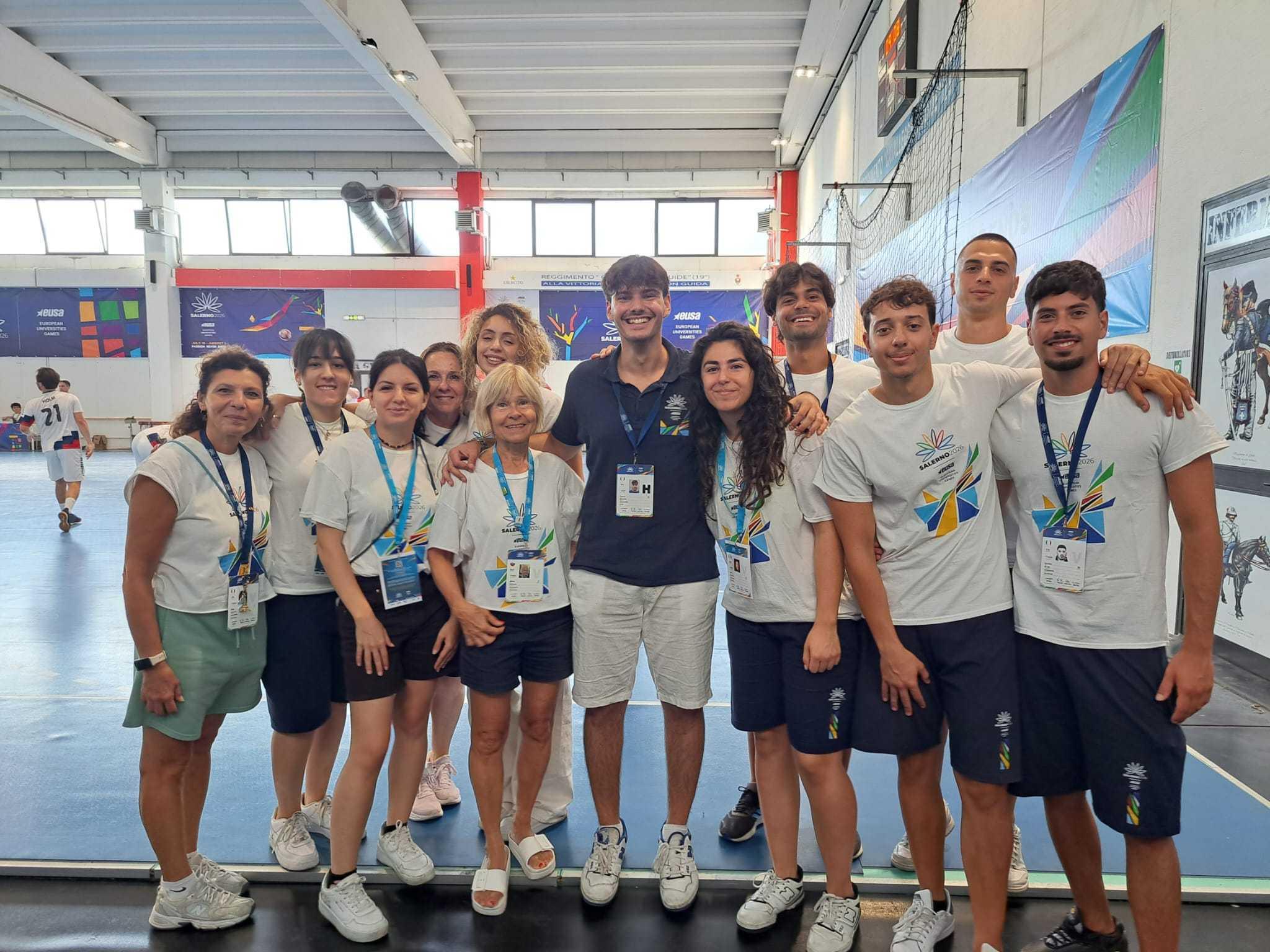 EUSA Games 2026: Cosimo Galiano di Sala Consilina guida i volontari