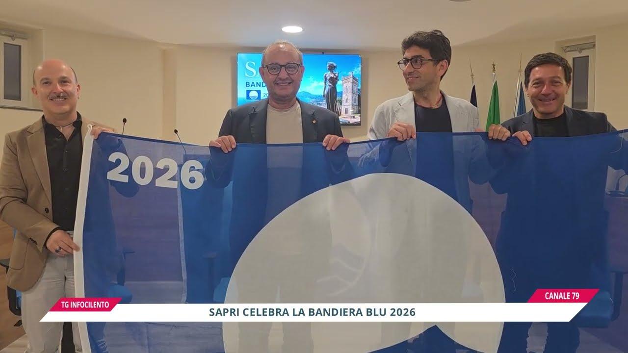 Sapri celebra la Bandiera Blu 2026: la festa nell’aula consiliare