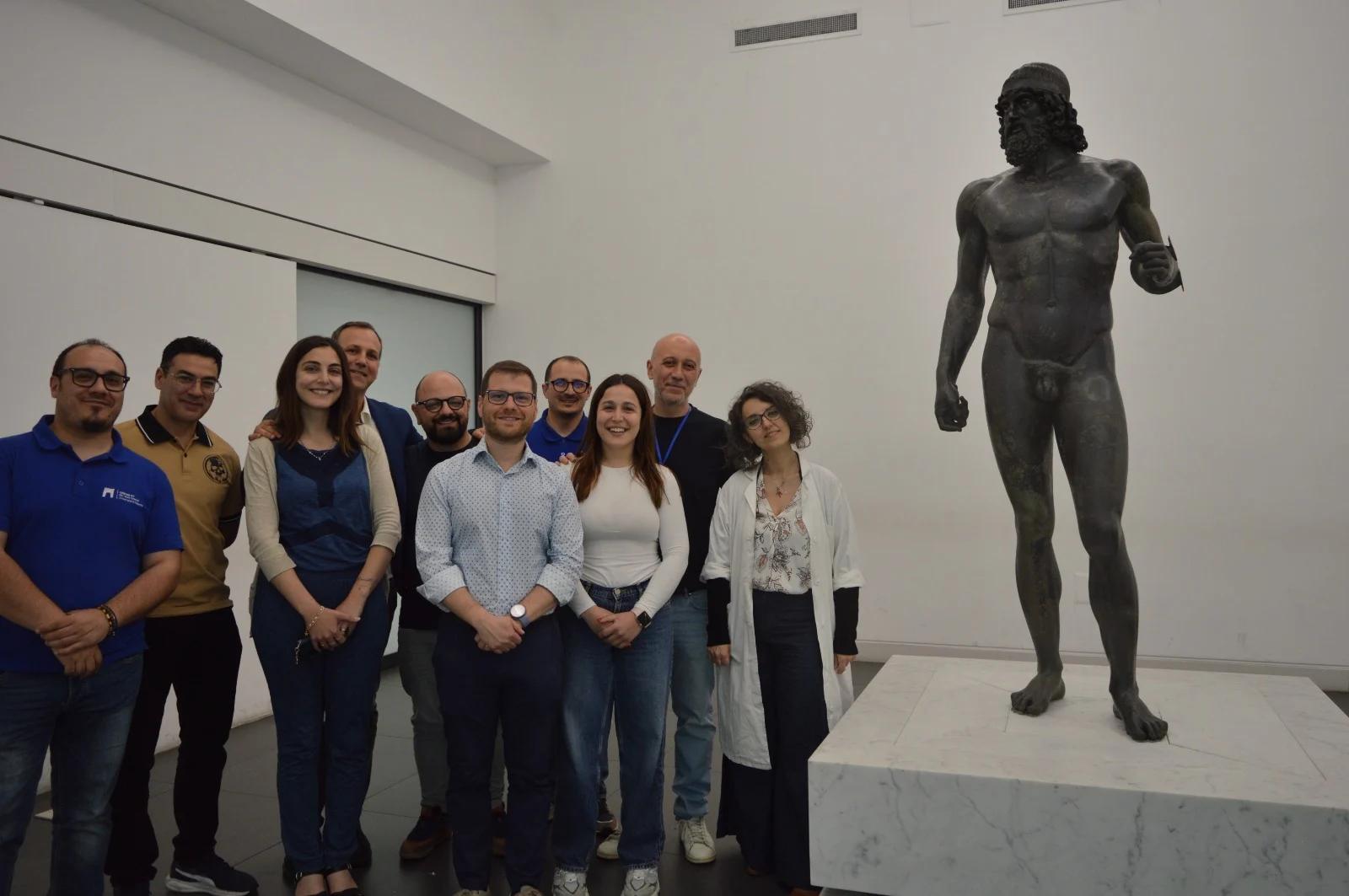 I Bronzi di Riace diventano digitali: l’Università di Salerno firma i “gemelli 3D” dei capolavori