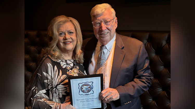McComb Railroad Depot Museum receives preservation award 5 years after arson