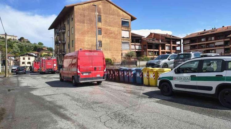 castellamonte principio di incendio