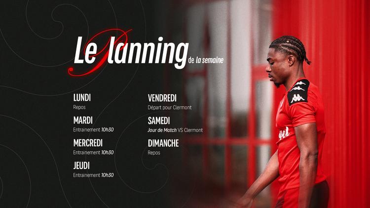 Le programme de la semaine