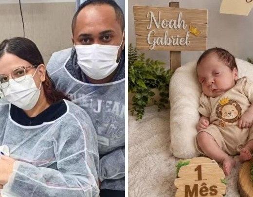 Bebê dado como morto por 2 horas volta à vida e mãe testemunha: ‘Nosso milagre’
