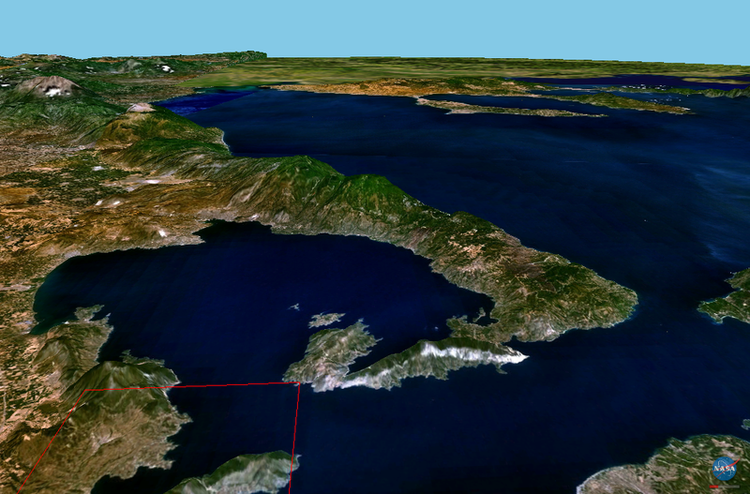 Mountain Pelion Beaches