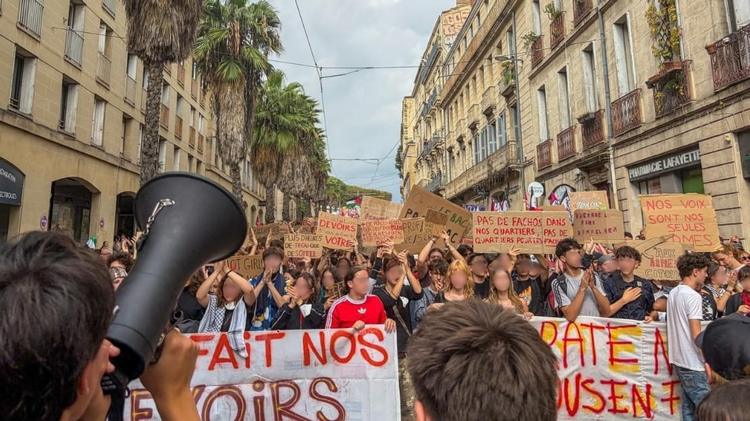 Montpellier : mouvement lycéen, un nouvel appel à manifester ce 8 octobre