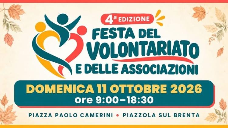 🤝 𝐅𝐞𝐬𝐭𝐚 𝐝𝐞𝐥 𝐕𝐨𝐥𝐨𝐧𝐭𝐚𝐫𝐢𝐚𝐭𝐨 𝐞 𝐝𝐞𝐥𝐥𝐞 𝐀𝐬𝐬𝐨𝐜𝐢𝐚𝐳𝐢𝐨𝐧𝐢 𝐚 𝐏𝐢𝐚𝐳𝐳𝐨𝐥𝐚 𝐬𝐮𝐥 𝐁𝐫𝐞𝐧...