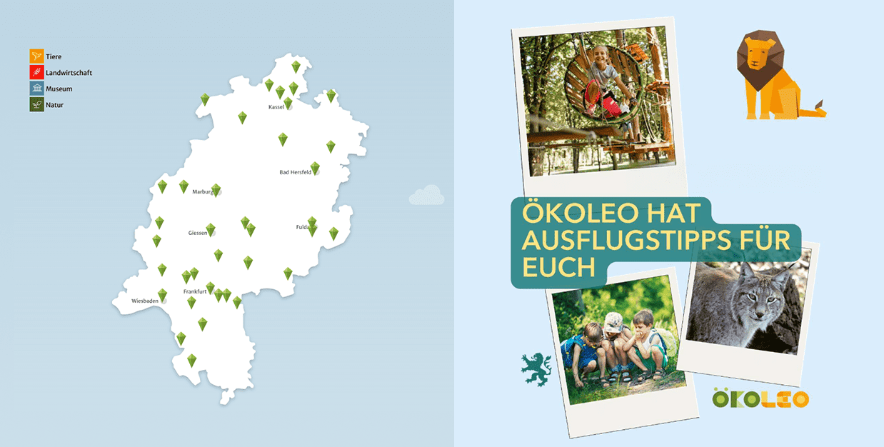 Entdeckerkarte des ÖkoLeo!
