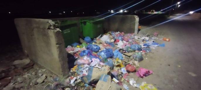 الأزبال تغرق دوار بضواحي مراكش