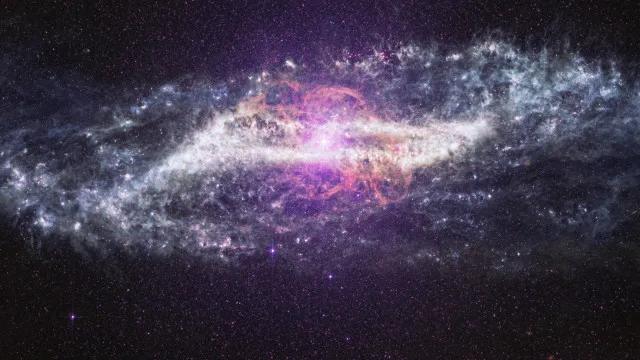 Nasa divulga imagem inédita de galáxia a 11 milhões de anos-luz da Terra