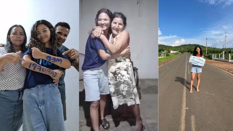 Avó se emociona com 2ª aprovação de neta em medicina em universidade federal no PI: 'de novo'; vídeo