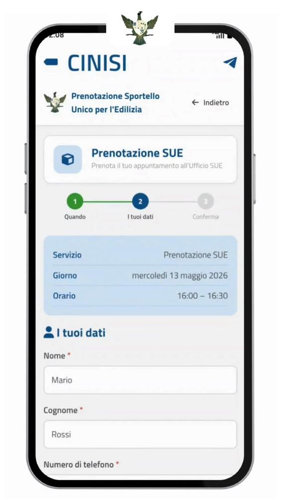 🏡 Prenotare un appuntamento con lo Sportello Unico per l’Edilizia è oggi ancora più semplice! Attraverso l’App del Comu...