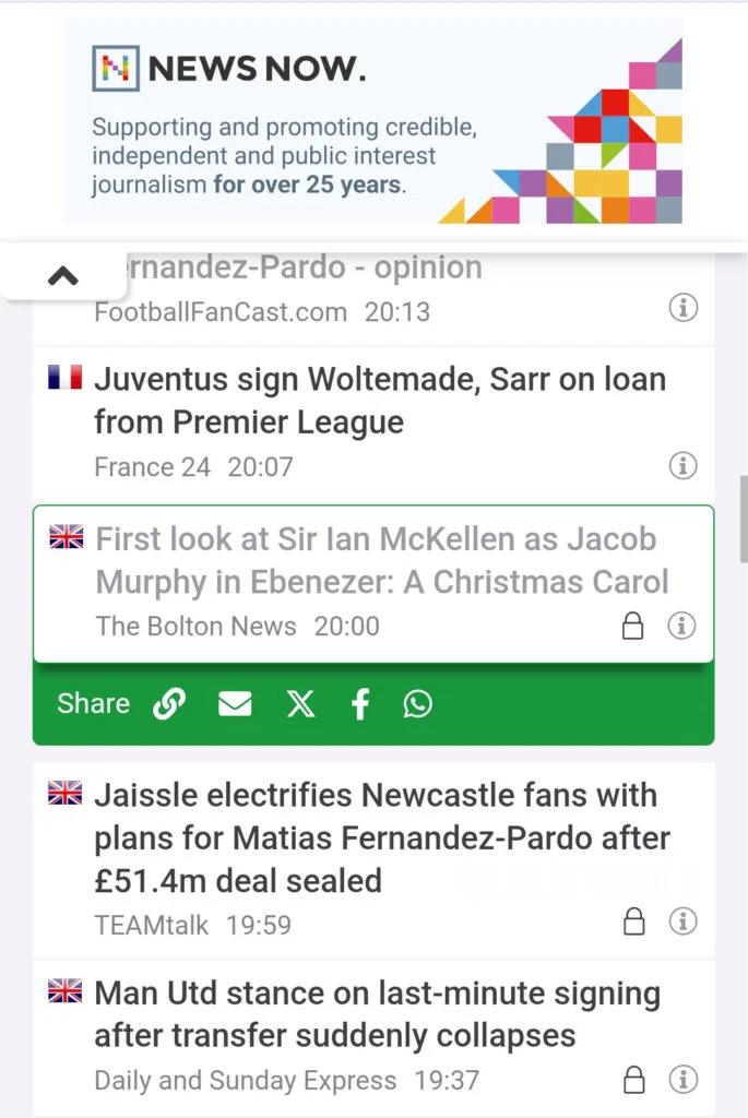 Jacob Murphy NewsNow Ebenezer Christmas Carol