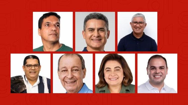 Veja o que fizeram os candidatos ao governo do AM neste sábado (5)