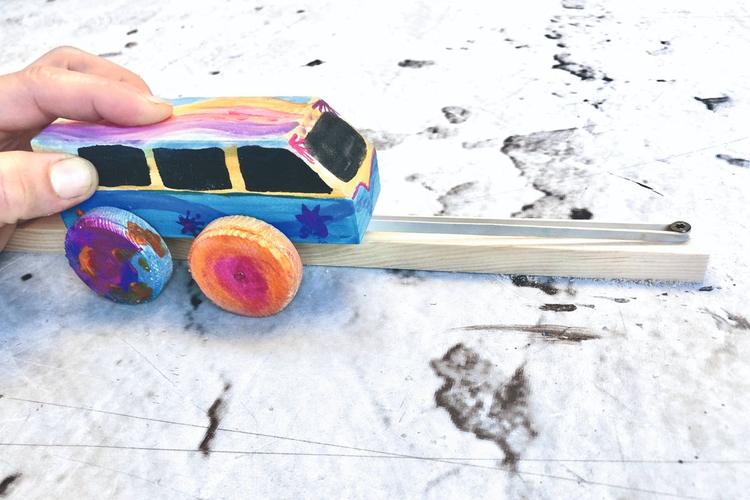 Bouw je eigen katapultauto tijdens de Kinderwerkplaats