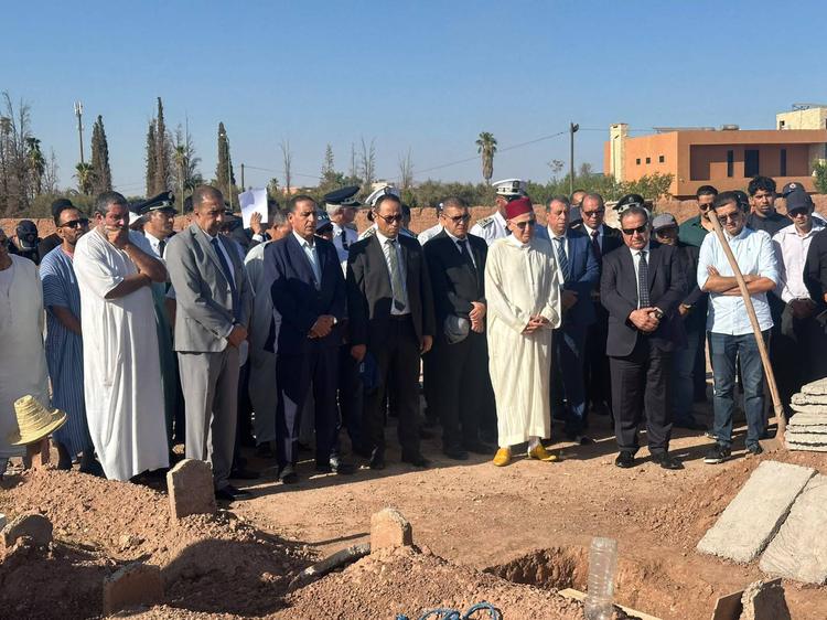 بالصور.. انطلاق مراسيم تشييع والي أمن مراكش السابق الحايل الزيتوني وسط أجواء مهيبة