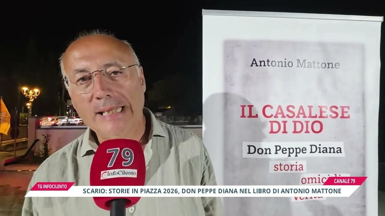Scario, Storie in Piazza 2026: il libro su Don Diana scuote il Cilento