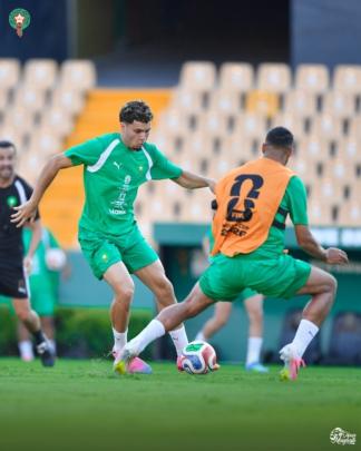 المنتخب الوطني يواصل استعداداته للقاء هولندا