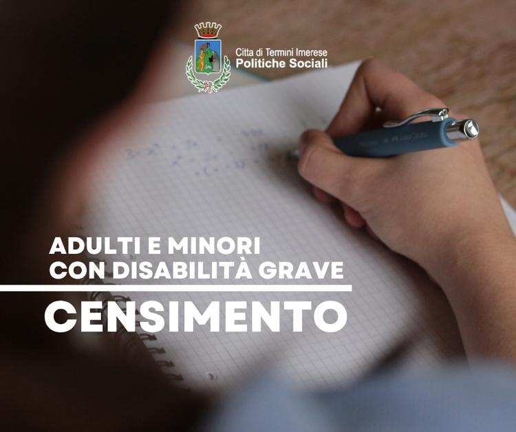 Censimento delle Persone con Disabilita' 𝐒𝐂𝐀𝐃𝐄𝐍𝐙𝐀 𝟑𝟏 𝐎𝐓𝐓𝐎𝐁𝐑𝐄 Si comunica che le persone con disabilità...