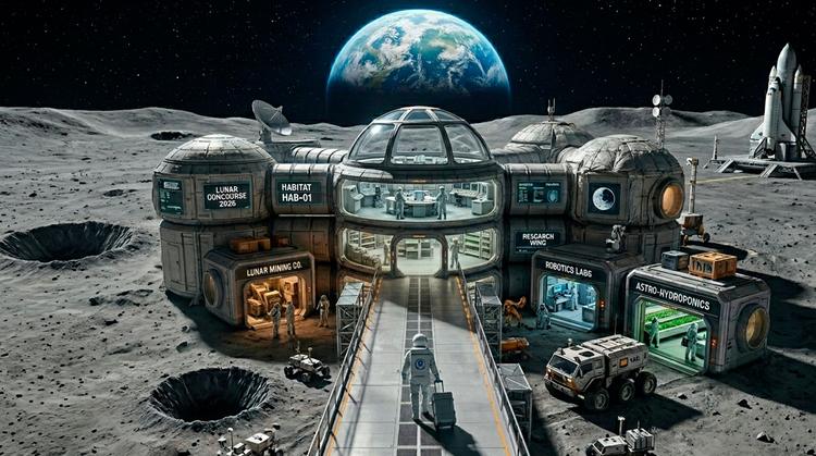NASA y Jeff Bezos aceleran proyecto para construir una base permanente en la Luna
