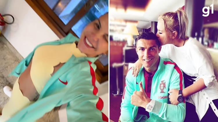 Irmã de Cristiano Ronaldo posta foto com uniforme do craque antes de estreia na Copa: 'Onde posso ter um casaco desses? Só se fores irmā'