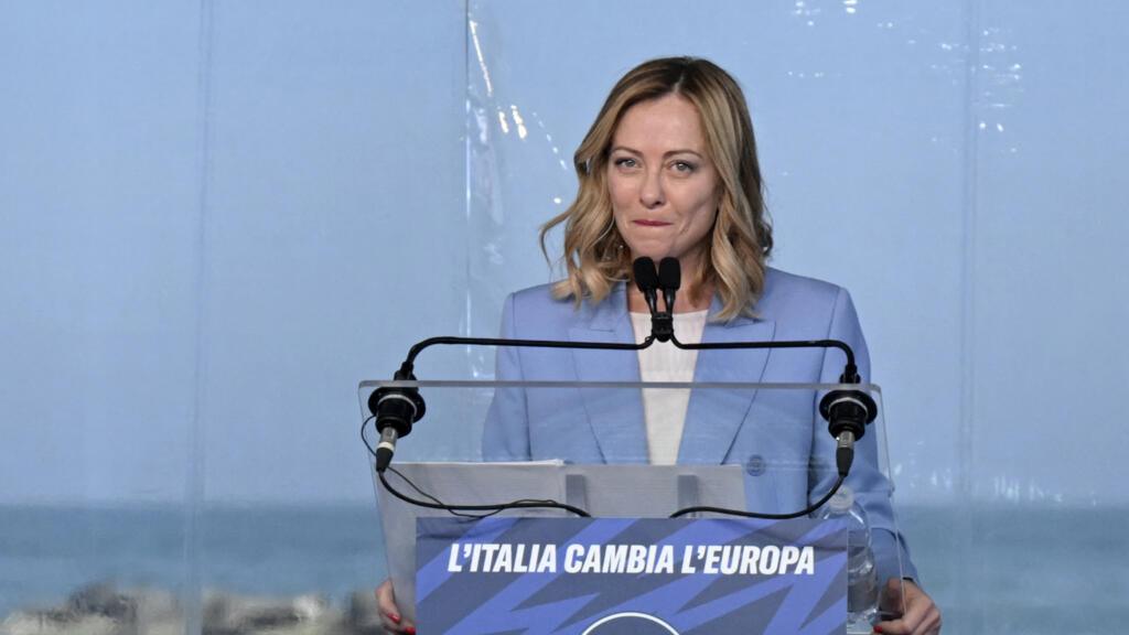 Élections européennes : Giorgia Meloni se présente comme tête de liste de son parti d'extrême droite