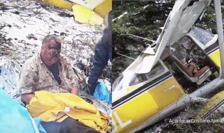Familia sobrevive a caída de avioneta tras oración: "Dios, envía a tus ángeles y sálvanos"