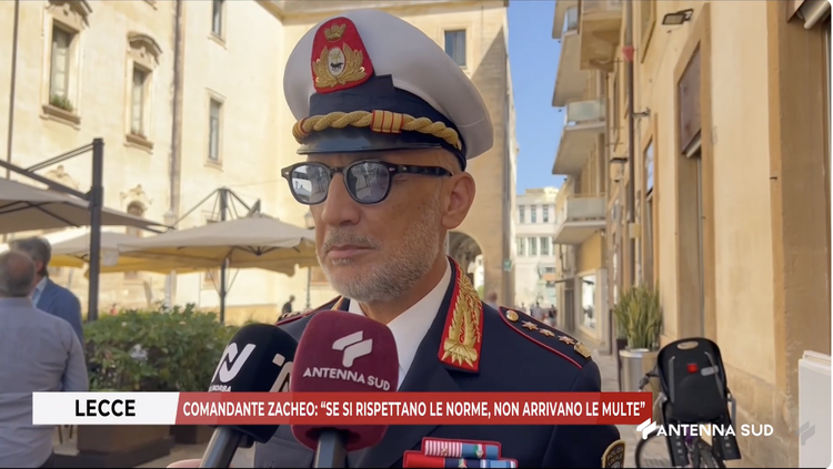 Lecce, Comandante Zacheo: “Se si rispettano le norme, non arrivano le multe”