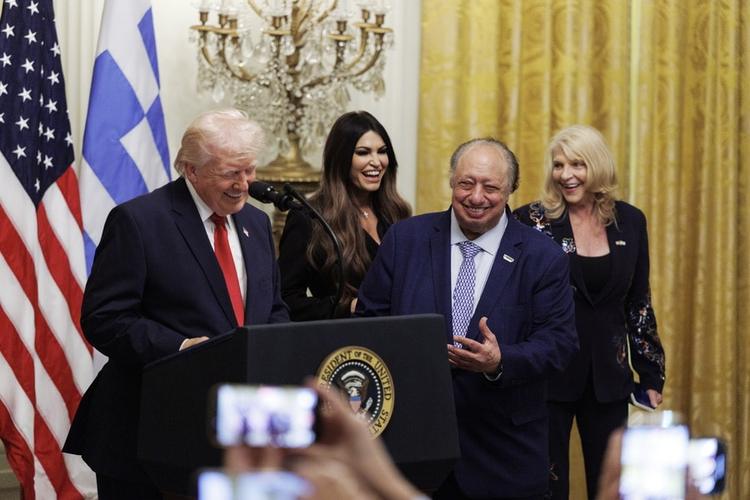 Greek-American Billionaire John Catsimatidis Faces Protest Outside His New York Home