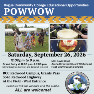 Rogue Community College Educational Opportunities Pow Wow 2026
