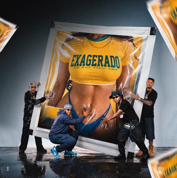 MC Jvila aposta em hit viral com “Exagerado”, parceria com MC Meno K e Rodrigo do CN