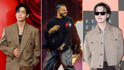 V e J-Hope ficam em choque com menção de Drake ao BTS em ‘Iceman’