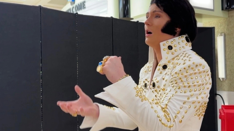With jumpsuits, wigs and dance moves, these young boys and teens keep Elvis’ legacy alive
