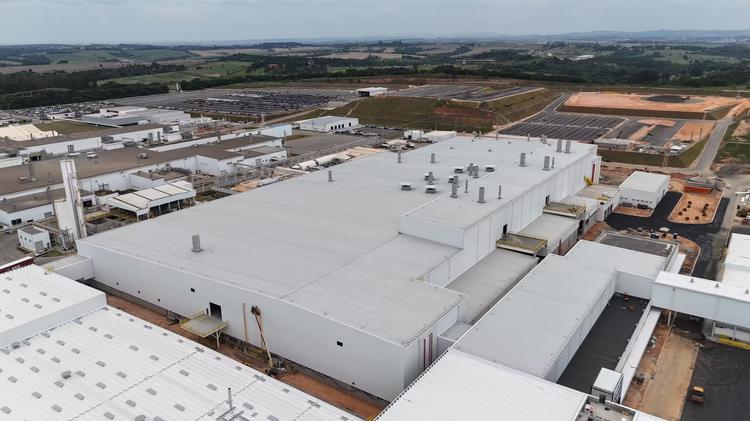 Expansão da Toyota usa 3,1 mil toneladas de aço para criar fábrica mais adaptável em Sorocaba